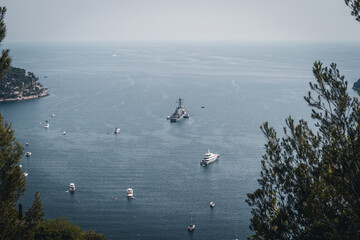 Villefranche-sur-Mer, France. Seaside resort on the Côte d'Azur.
