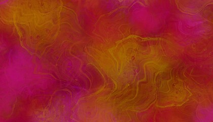 Pink and yellow abstract background with drops.