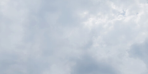 Abstract dark cloudy sky background with clouds cape, Fresh and clear blue sky background with fluffy and blurry clouds, Natural blurry and cloudy sky with watercolor shades.