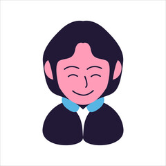 Woman Face Avatar Profile Picture