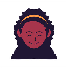 Woman Face Avatar Profile Picture