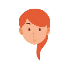 Woman Face Avatar Profile Picture