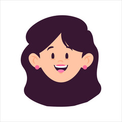 Woman Face Avatar Profile Picture