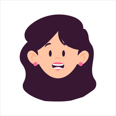 Woman Face Avatar Profile Picture