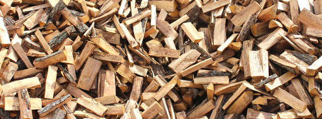 Pile of firewood