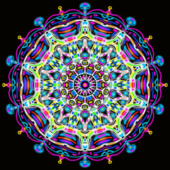 Mandala colorata
