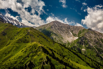 landscape with clouds