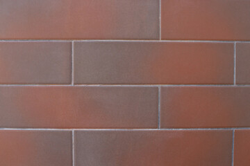 Brick wall with red brick, red brick background.