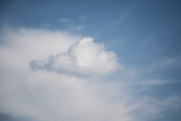 Obraz premium blue sky with clouds