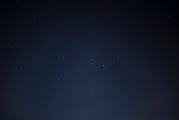 Obraz premium The dark night sky with many stars