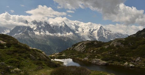 Naklejka na ściany i meble Chamonix Mont Blanc