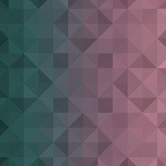 Colorful abstract pixel background. Triangular pixelation. Color texture.