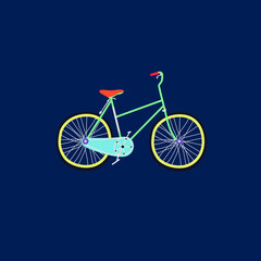 Fototapeta premium bicycle and bike