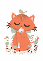 Animaux Mignons : le chat