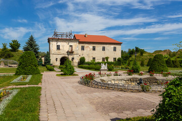 Fototapeta na wymiar Zolochiv Castle, a residence of the Sobieski noble family, Ukraine.