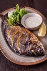Grilled dorado