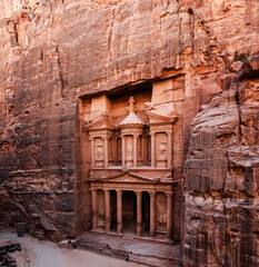 Al-Khazneh, The Treasury in Petra, Jordan