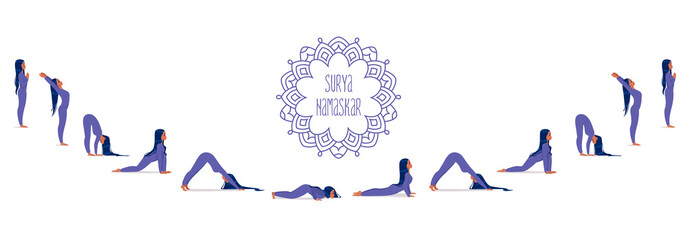 yoga surya namaska