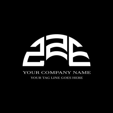 ZZE letter logo creative design with vector graphic