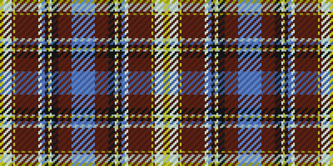 Fabric design vector pattern. Plaid texture background for web design or wallpaper print.