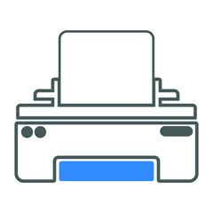 Fax icon Vector.
