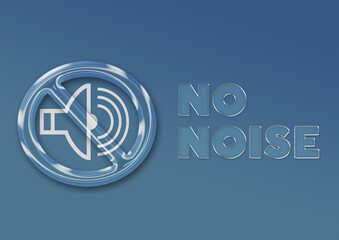 background indicating silence.