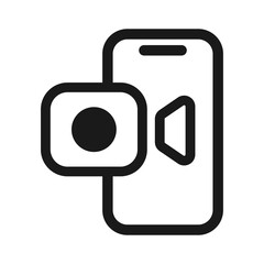 Take, Push on Phone, Selfie, Camera Phone Multi-Cameras icons.