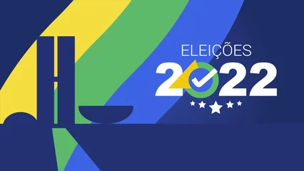 Fotobehang Elections 2022 - Vector Brazil Congress © Lucas
