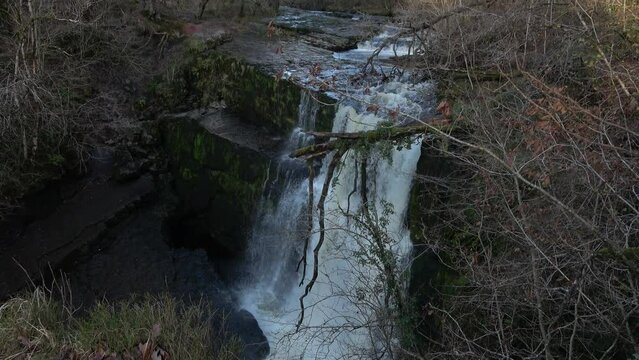 Four waterfalls hike in wales