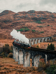 Glenfinnan Viaduct (stoomtrein), Schotland
