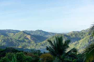 mountains and jungle around Tanay, Rizal Province and General Nakar, Quezon Province in the Philippines