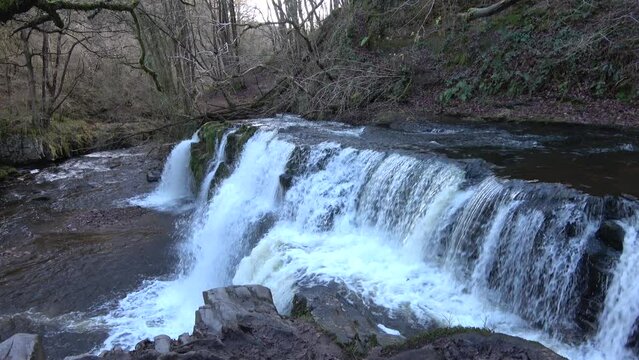 Four waterfalls hike in wales