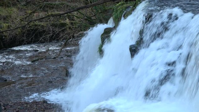Four waterfalls hike in wales