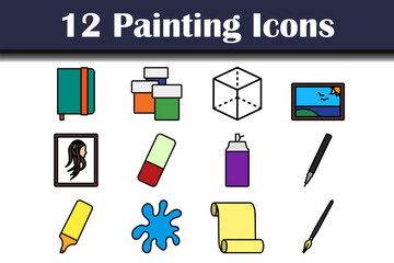 Painting Icon Set