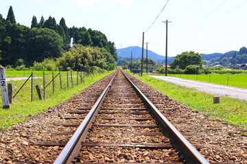 田舎の線路