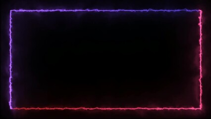 Neon Motion Graphic Infinite Seamless Background Video Obs Overlay And Streaming Overlay