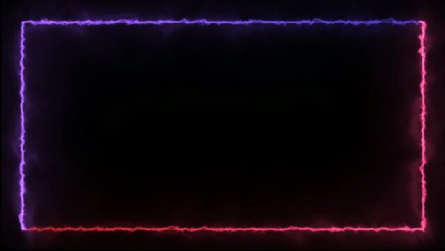 Neon Motion Graphic Infinite Seamless Background Video Obs Overlay And Streaming Overlay