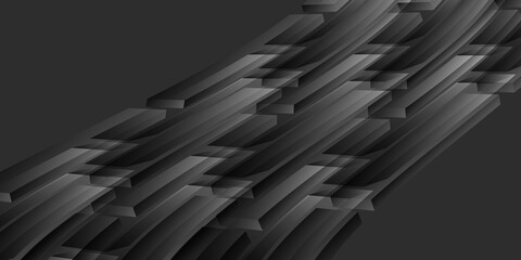 Abstract black geometry background