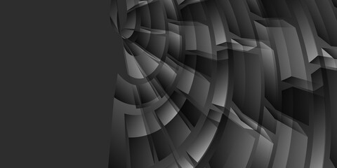 Abstract black background, geometry background