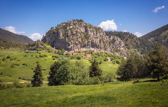 The Abandoned Village of Peguera at Cadi Moixero Natural Park, Catalonia