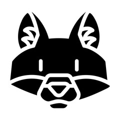 mammal glyph icon