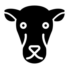 sheep glyph icon