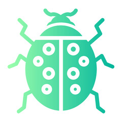 ladybug gradient icon