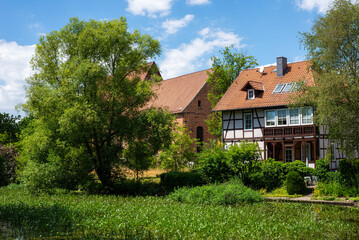 old house in the village