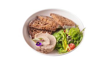 Minced meat with bread