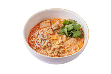 Broth with meat, sauce