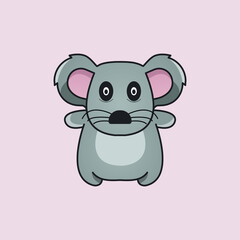 mouse illustration vector art