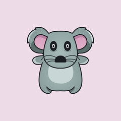 mouse illustration vector art