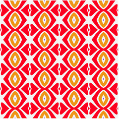 Seamless vector background with repeat pattern. multicolored  mosaic. Perfect for fashion, textile design, cute themed fabric, on wall paper, wrapping paper, fabrics and home decor.