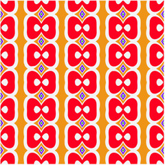 Seamless vector background with repeat pattern. multicolored  mosaic. Perfect for fashion, textile design, cute themed fabric, on wall paper, wrapping paper, fabrics and home decor.